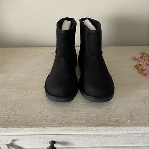 Black ankle boots